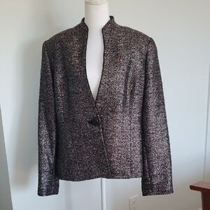 Jones Studio Separates Metallic Blazer, Size 16